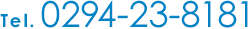 Tel.0294-23-8181
